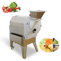 Machine à découper automatique multifonction YQC80 Coupe-légumes électrique commercial pour pommes de terre, carottes et gingembre
