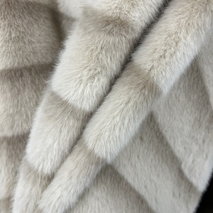 <span class=keywords><strong>Tela</strong></span> <span class=keywords><strong>de</strong></span> Pelo Sintético <span class=keywords><strong>de</strong></span> Conejo y Visón Súper Suave Personalizada, Color <span class=keywords><strong>Chinchilla</strong></span> - Product Image 5