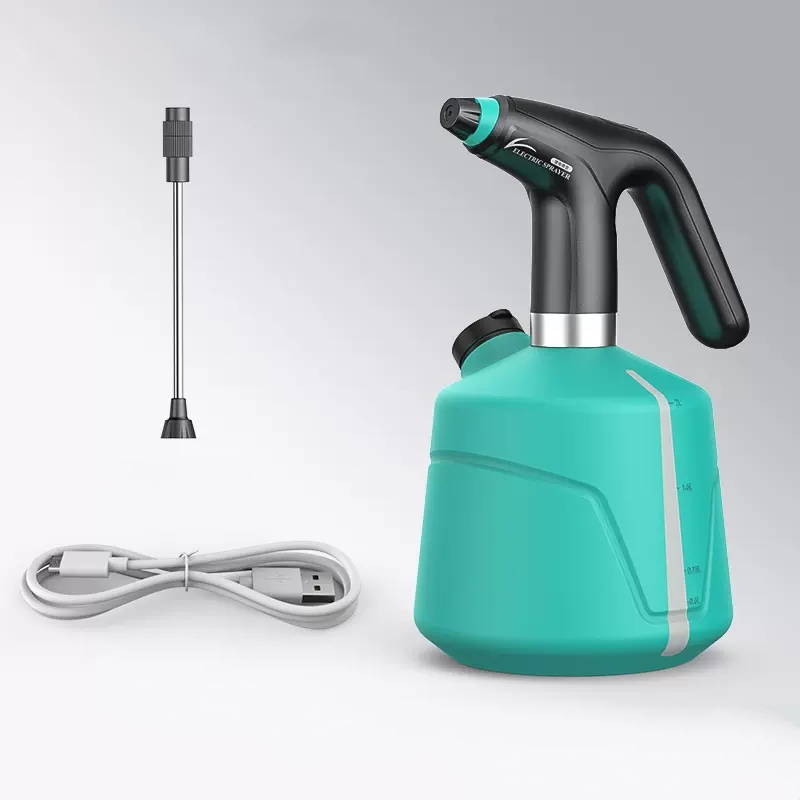 Питание от аккумулятора беспроводной воздушного давления тонкого нано туманообразующий опрыскиватель 1200 мл беспроводной электрический водный пистолет распылитель с дозатором