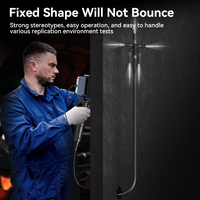 Endoscope industriel articulé SOTG 1080P HD avec rotation à 180 degrés et câble tressé en tungstène pour mécaniciens automobiles