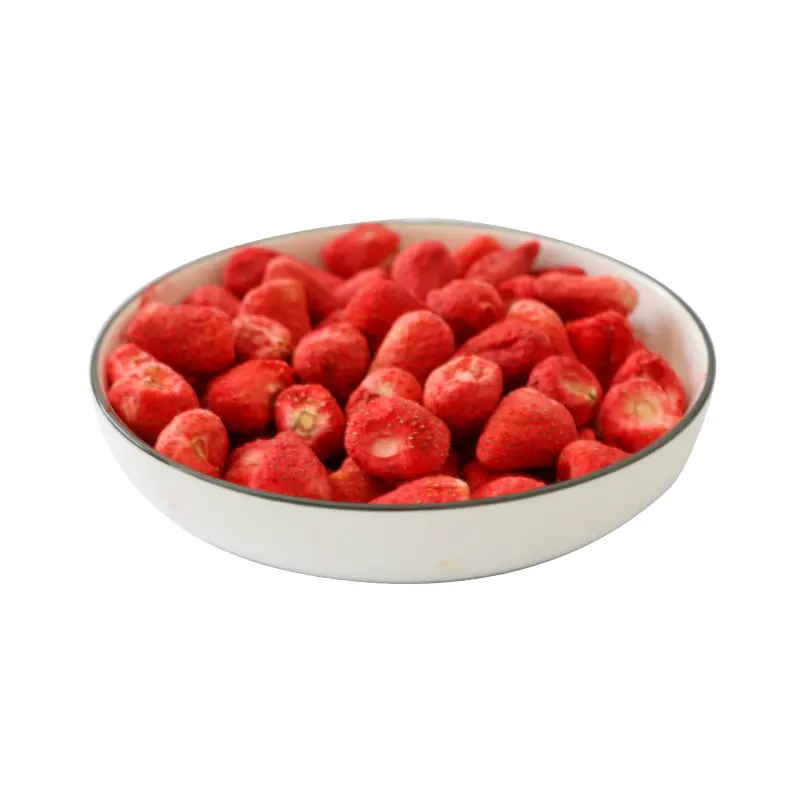 Massenverpackung hochwertiges Fd Gemüse Fabrik direkt gefriert getrocknete Erdbeere für Importeur