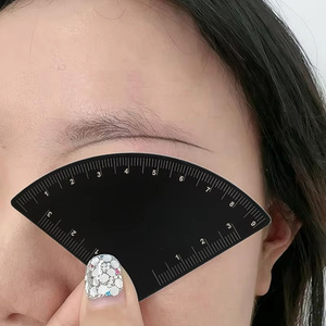 <span class=keywords><strong>Dessin</strong></span> de sourcil en 1 minute Design Ruler Microblading Mapping Tool Shaping Permanent Drawing Tattoo Guide Ruler Eye Mak - Product Image 1
