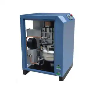 CE/UL için kimyasal tesis yağsız vida hava kompresörü