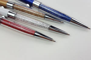 PROMOZIONALE Logo Personalizzato Stampato Dello Stilo del Metallo Penna A Sfera di Cristallo - Product Image 4