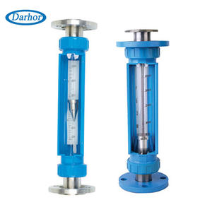 <span class=keywords><strong>Darhor</strong></span>化学液体パイプ用インラインステンレスアルミニウムガラス流量計 - Product Image 4