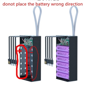 Boîtier de <span class=keywords><strong>batterie</strong></span> externe DIY 12x18650 <span class=keywords><strong>Batterie</strong></span> 40000mah Capacité maximale 10000mah 42000mah 20000mah Câbles de <span class=keywords><strong>batterie</strong></span> externe Station d'alimentation 4-en-1 - Product Image 5