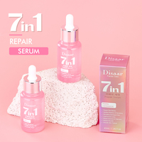 Sérum réparateur PDRN 7-en-1 Disaar avec hexapeptide et céramide pour améliorer les ridules, les rides fines et revitaliser les peaux abîmées – Suero PDRN Hot