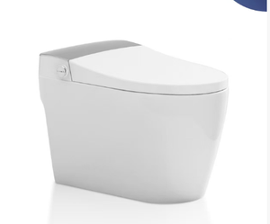 Hiện đại sang trọng một mảnh vuông gốm nhà vệ sinh thông minh tự động tuôn ra điều khiển từ xa điện CHẬU VỆ SINH WC thiết bị vệ sinh tầng gắn - Product Image 1