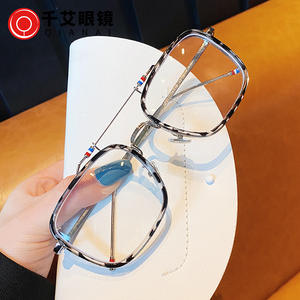 L3-9317 Monturas de Gafas Cuadradas Unisex con Lentes AC Anti-UV y Anti-Luz Azul, Ancho Medio, Puente Nasal Estándar, Origen Taizhou - Product Image 4