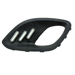 Nouveau pour <span class=keywords><strong>Kia</strong></span> <span class=keywords><strong>PICANTO</strong></span> matin 2012-2014 LED feux diurnes pièces d'auto flexibles avec pièces de voiture de lumière mobile jaune et bleue - Product Image 1