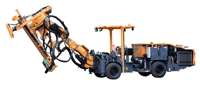 Machine de boulonnage de roche hydraulique complète KM211 Hard Rock pour travaux miniers et de construction