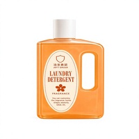 Lessive liquide en vrac OEM avec poignée latérale plate, parfumée, pour lessive en poudre et capsules de lessive, produits de lavage