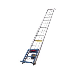 Élévateur de chargement pour carreaux émaillés et matériaux de fenêtrage avec <span class=keywords><strong>rampe</strong></span> inclinable automatique, échelle d'accès en spirale et petite machine de levage - Product Image 6