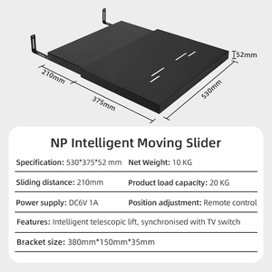 Mesa Telescópica para <span class=keywords><strong>Proyector</strong></span> Láser NP OEM para Proyectores Formovie, Vava, <span class=keywords><strong>Lg</strong></span>, Epson, Samsung, Bandeja Móvil para <span class=keywords><strong>Proyector</strong></span> UST, Deslizador Inteligente - Product Image 6