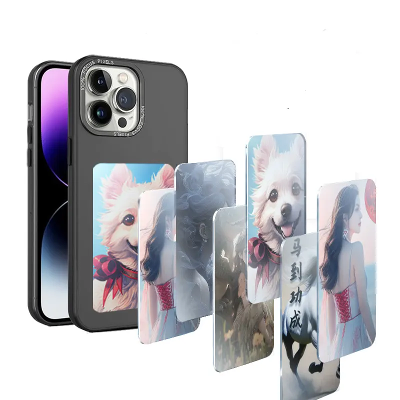 Pola OEM casing ponsel pintar layar tinta E casing ponsel NFC aplikasi tinta PENUTUP UNTUK iPhone 15 pro 15promax