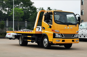 Camion de dépannage à plateau plat JAC 4x2, capacité de 3 à 5 tonnes, pour le sauvetage routier et les dépannages, à vendre - Product Image 4