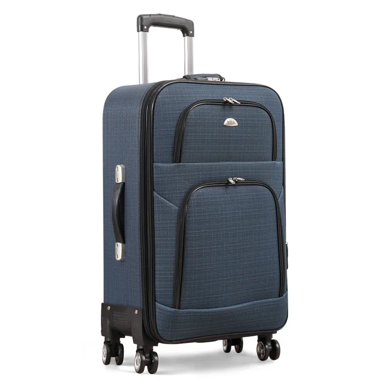 Büyük kapasiteli seyahat bavul Ultralight özelleştirme dayanıklı tekerlekler ile su geçirmez Oxford bez bagaj bavul