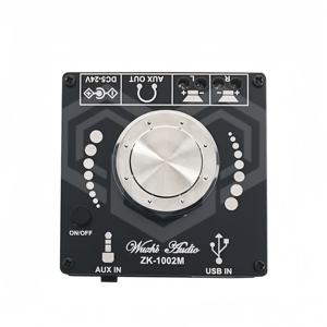 Módulo de Placa Amplificadora Digital Bluetooth 5.0 Estéreo 2.0 de 2*50W con Interfaz AUX/USB Integrada <span class=keywords><strong>ZK</strong></span>-502M - Product Image 4