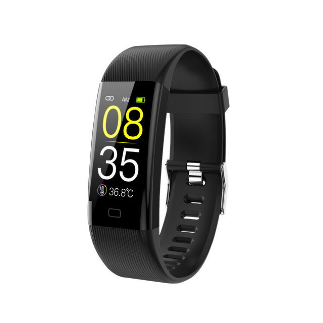 F07T Smart Watch 1.1-inch Square Screen 50 Sport Mode Heart Rate/Blood Pressure/Blood Oxygen Monitoring Smart Watch