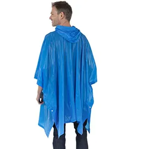 Thickened long raincoat for men adult raincoat outdoor single-step labor insurance one-piece raincoat wholesale