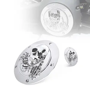 Goldfire 5 Hole Derby Timer Cover para HD 1999-2014 Big Twin Cam Touring Road King Electra Glide FLHR FLHX FXST Dyna