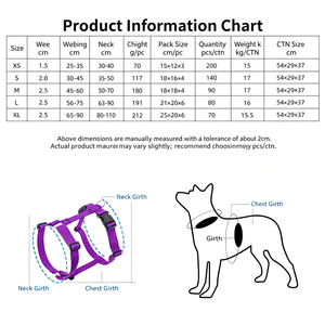 Cross-border new diving material I-shaped <b>pet</b> chest <b>harness</b> waistcoat medium large shiba dog golden fur dog traction rope - Product Image 2