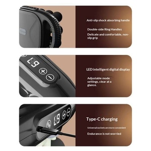Fascia Gun 12 Heads Waist <b>Back</b> Massage Gun Brushed Motor Portable Cordless Deep <b>Vibration</b> Muscle Relaxation <b>Massager</b> - Product Image 4