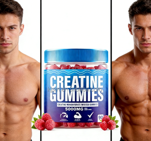 Gummies de créatine OEM en gros – 5000 mg de créatine monohydrate, 120 unités – Gummies de créatine et électrolytes – Vente chaude en gros - Product Image 2