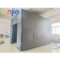 Cage gonflable de filet de simulateur d'oscillation de pratique de golf d'intérieur et extérieur
