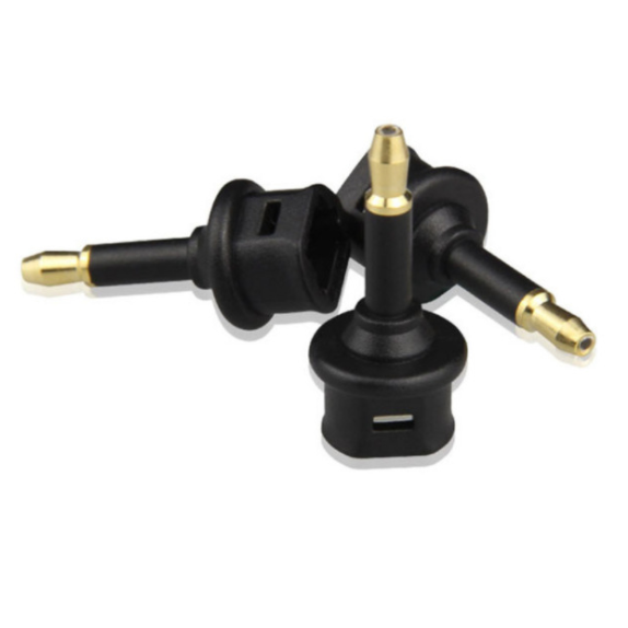 Female to Mini 3.5mm Male Toslink Optical Audio Connector Adapter