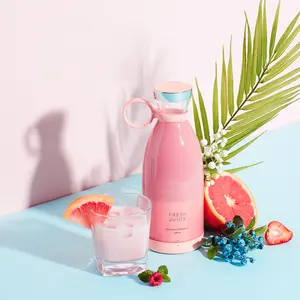 Mini exprimidor eléctrico portátil con Usb personalizado, <span class=keywords><strong>licuadora</strong></span> para viaje, botellas de agua - Product Image 5