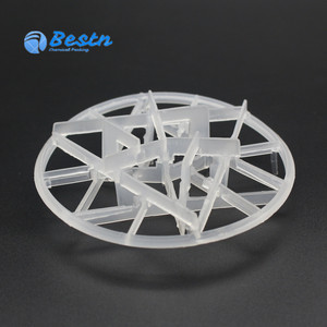 95mm PP PE PVDF <span class=keywords><strong>Flocon</strong></span> <span class=keywords><strong>de</strong></span> <span class=keywords><strong>neige</strong></span> anneau pour tour d'emballage - Product Image 4