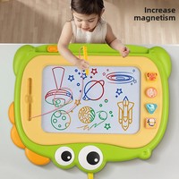 Tablette d'écriture magnétique et tableau de dessin pour enfants - Jouet pour garçons et filles - Utilisation à domicile - Plastique coloré