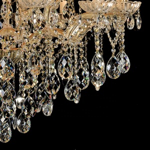 Prezzo di fabbrica nuovissimo lampadario di cristallo K9 di lusso hall dell'hotel lampadario in stile europeo - Product Image 5