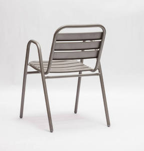 Light Luxury Modern Aluminum Outdoor Patio Furniture <strong>Garden</strong> Sets Metal <strong>Coffee</strong> Shop Furniture Dining <strong>Table</strong> Set - Product Image 6