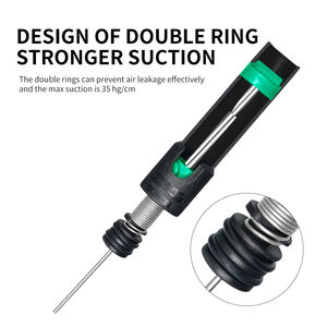 Removedor <span class=keywords><strong>de</strong></span> ventosa <span class=keywords><strong>de</strong></span> soldadura, bomba desoldadora, herramienta manual para succión <span class=keywords><strong>de</strong></span> <span class=keywords><strong>estaño</strong></span>, ventosa <span class=keywords><strong>de</strong></span> <span class=keywords><strong>estaño</strong></span> al vacío con boquilla resistente al calor - Product Image 4