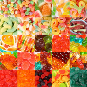 Bonbons en vrac en forme d'œil acide OEM, bonbons sucrés halal personnalisés en gros, bonbons gélifiés aux fruits en vrac - Product Image 1