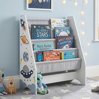Nouveau design chambre d'enfants livre étagère de rangement organisateur pépinière en bois fronde enfants étagère