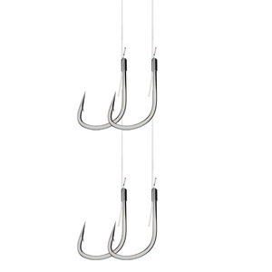 Hameçon double pour carpe argentée 6 #   Hameçons de pêche en eau douce de style Guangdong améliorés à taux de capture élevé - Product Image 5