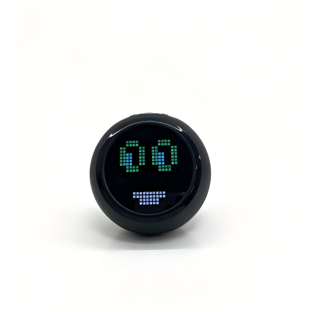 OEM Custom Logo Pixel Art  Portable Speaker  LED Pixel Screen DIY Pattern Alarm Clock Home Decor Gift Speaker