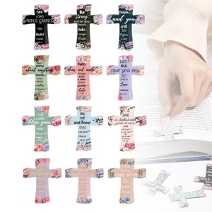Magnetic Cross <b>Bookmarks</b> Miniature Cute Style Reading Locator Page Marker - Product Image 1
