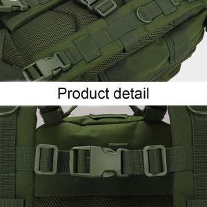 Sac à dos tactique de randonnée en plein air de grande capacité avec logo personnalisé en vente chaude, sacs à dos de voyage pour le camping - Product Image 6