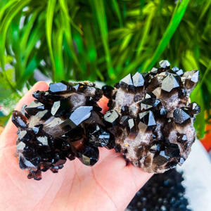 แผงคริสตัลอัญมณีหินบำบัดแบบสโมคกี้คลัสเตอร์สำหรับเป็นของขวัญและของตกแต่งมาใหม่ข้อเสนอพิเศษ - Product Image 2