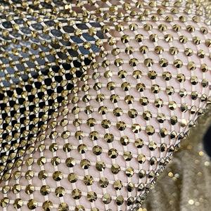 ผ้าตาข่ายพลอยเทียมยืดได้ยาว100ซม. กว้าง120ซม. <span class=keywords><strong>แผ่น</strong></span>กระจกคริ<span class=keywords><strong>ส</strong></span>ตัลเทียม<span class=keywords><strong>ส</strong></span>ีสำหรับตัดแต่ง - Product Image 2