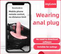 Vibrateur anal portable en gros, masseur de prostate, jouets sexuels pour masturbation anale masculine et féminine
