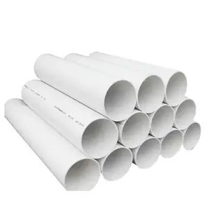 sanitary 3/4 inch 4 inch 5 inch 14inch 250mm diameter water supply and drainage pvc pipe price list agricultural pipes supplier