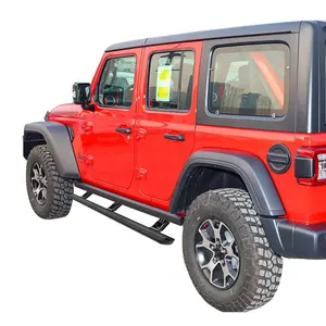 บันไดข้างไฟฟ้าสำหรับ Jeep Wrangler JL อุปกรณ์เสริมภายนอกอื่นๆทำจากอะลูมิเนียมอัลลอย