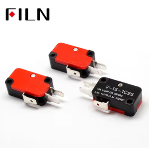 250V 16A lò vi sóng cửa Arcade Cherry push button spdt 1 no 1 NC <span class=keywords><strong>Micro</strong></span> chuyển đổi V-15-1C25 - Product Image 6