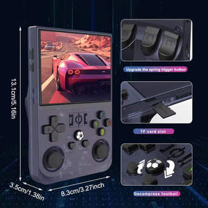 Consola de Videojuegos Portátil Retro R36 Pro con Pantalla IPS de 3.5 Pulgadas, 64GB y Más de 18000 Juegos, Batería de 4000mAh y Sistema Operativo Linux - Product Image 4