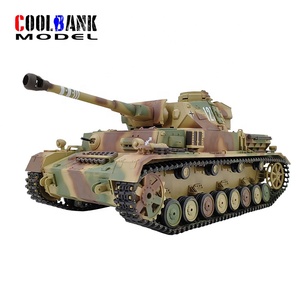 Char d'assaut allemand <span class=keywords><strong>Panzer</strong></span> IV F2 moyen, modèle militaire RC, avec rotation de tourelle à 360 degrés, modification sur mesure, jouet RC 2.4Ghz IR+BB, cadeau - Product Image 2